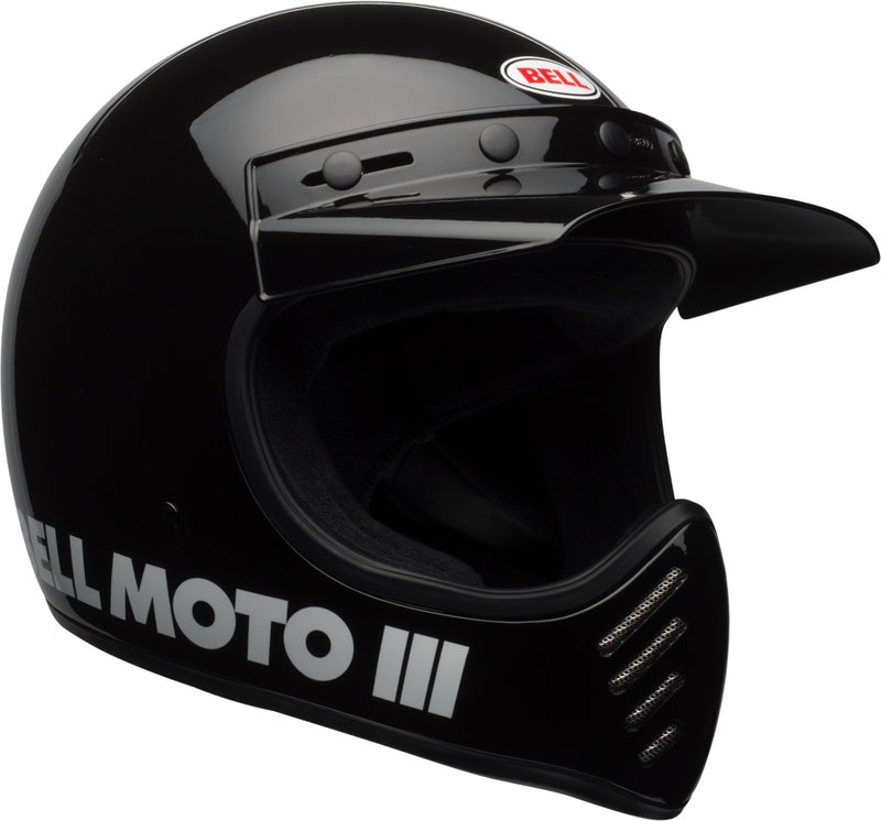 BELL Moto-3 Classic Helmet - Matte/Gloss Blackout