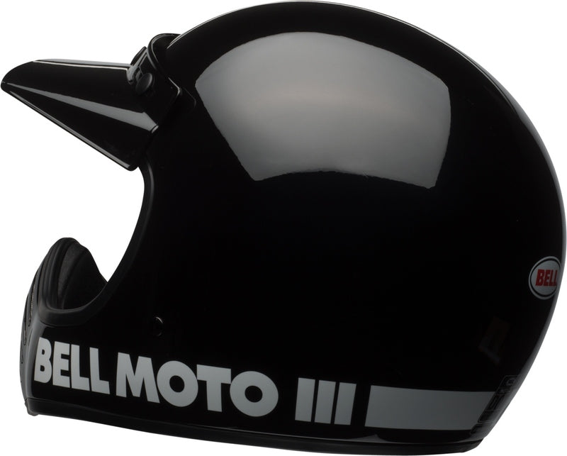 BELL Moto-3 Classic Helmet - Matte/Gloss Blackout