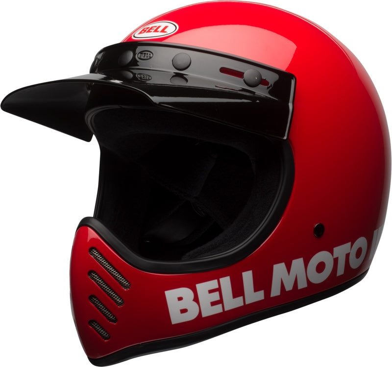 BELL Moto-3 Classic Helmet - Matte/Gloss Blackout