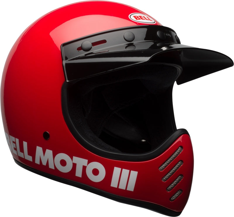 BELL Moto-3 Classic Helmet - Matte/Gloss Blackout