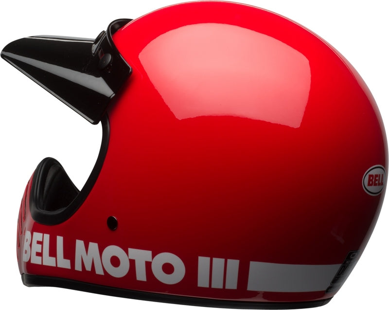 BELL Moto-3 Classic Helmet - Matte/Gloss Blackout