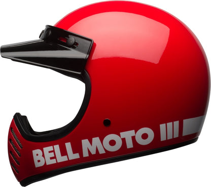 BELL Moto-3 Classic Helmet - Matte/Gloss Blackout