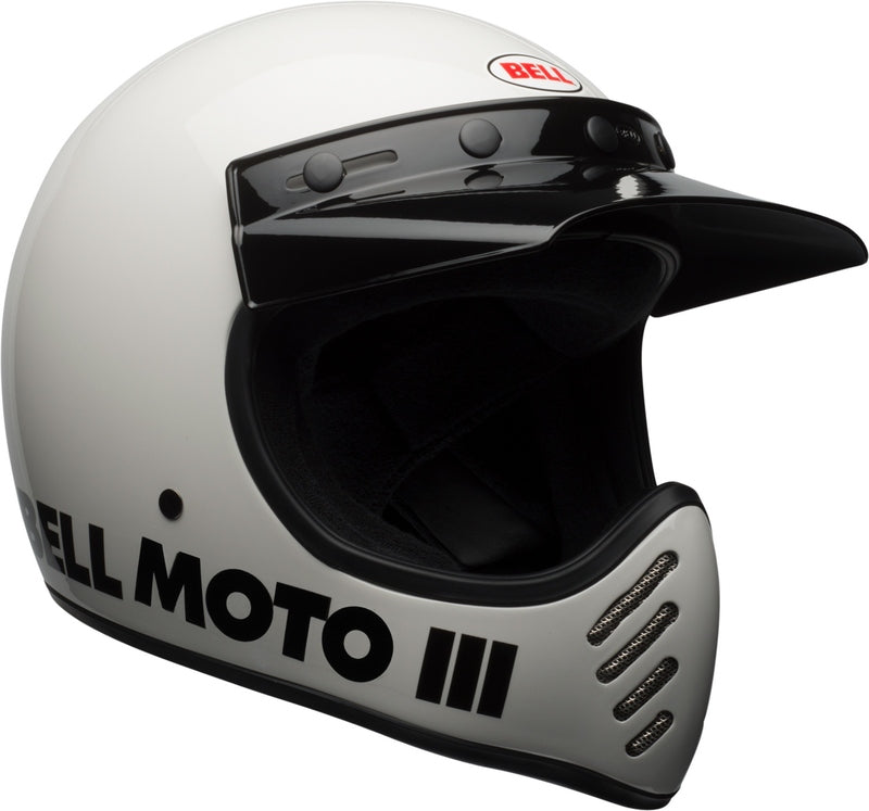 BELL Moto-3 Classic Helmet - Matte/Gloss Blackout