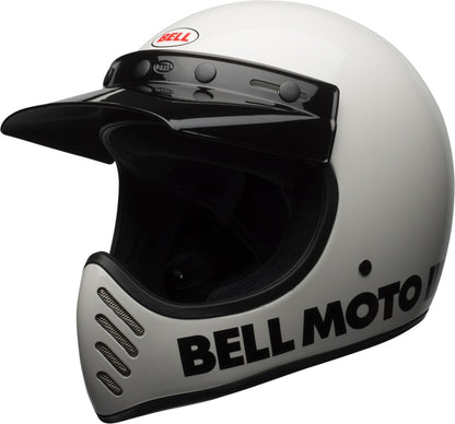 BELL Moto-3 Classic Helmet - Matte/Gloss Blackout