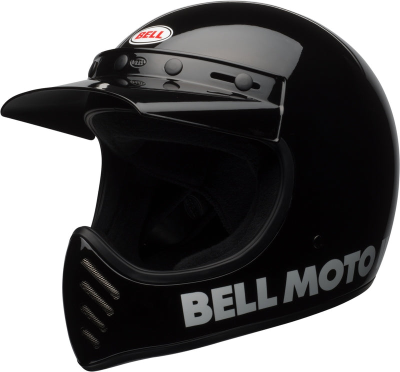 BELL Moto-3 Classic Helmet - Matte/Gloss Blackout