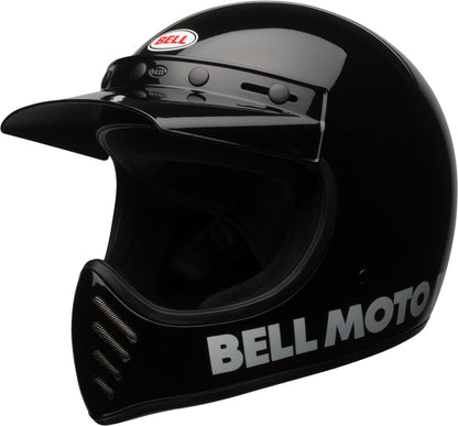 BELL Moto-3 Classic Helmet - Matte/Gloss Blackout