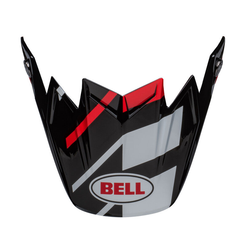 BELL Moto9 Flex Off-Road Peak - Black/White