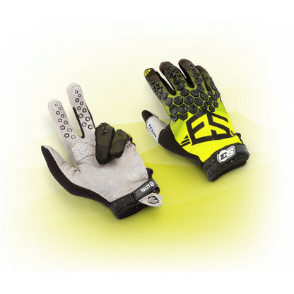 S3 Angel Nuts Hard Enduro Gloves - Yellow