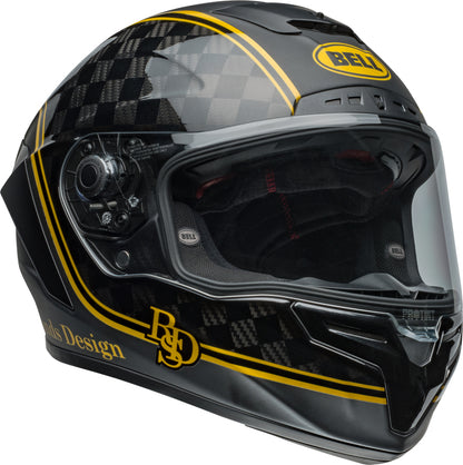 BELL Race Star DLX Flex Helmet - RSD Player Matte/Gloss Black/Gold