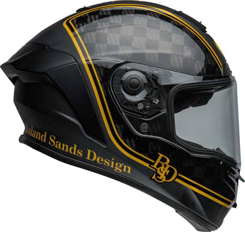 BELL Race Star DLX Flex Helmet - RSD Player Matte/Gloss Black/Gold