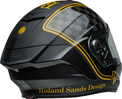 BELL Race Star DLX Flex Helmet - RSD Player Matte/Gloss Black/Gold