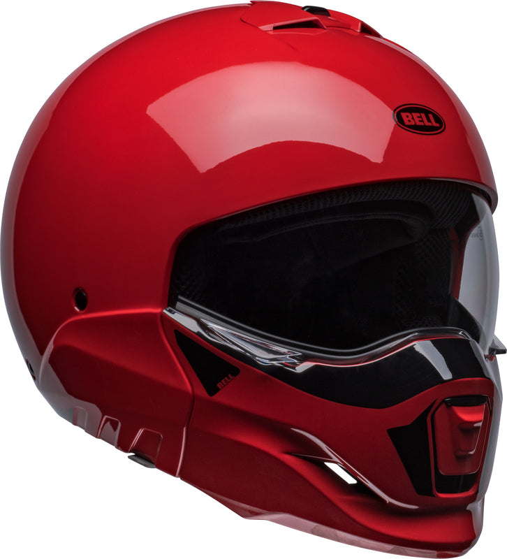 BELL Broozer Helmet - Duplet Gloss Red