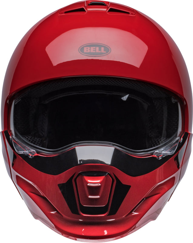 BELL Broozer Helmet - Duplet Gloss Red