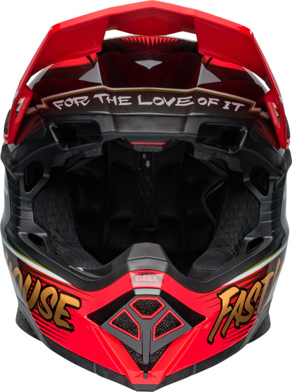 BELL Moto-10 Spherical Helmet - Fasthouse DITD 24 Gloss Red/Gold