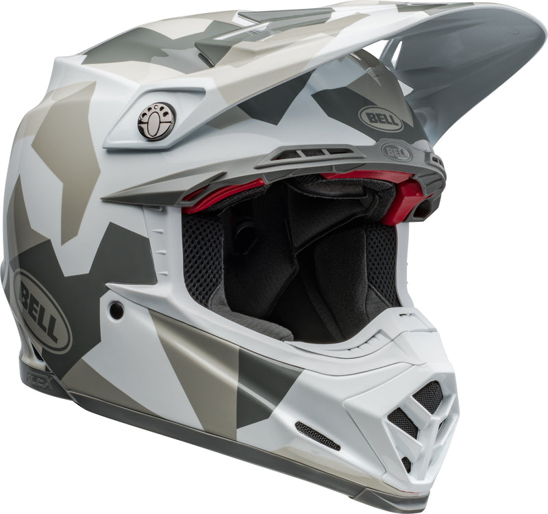 BELL Moto-9S Flex Helmet - Rover Gloss White Camo