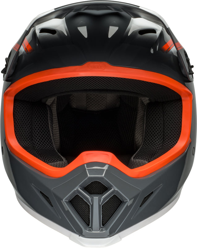 BELL MX-9 Mips Helmet - Dart Gloss Charcoal/Orange