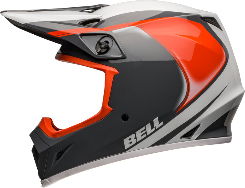 BELL MX-9 Mips Helmet - Dart Gloss Charcoal/Orange