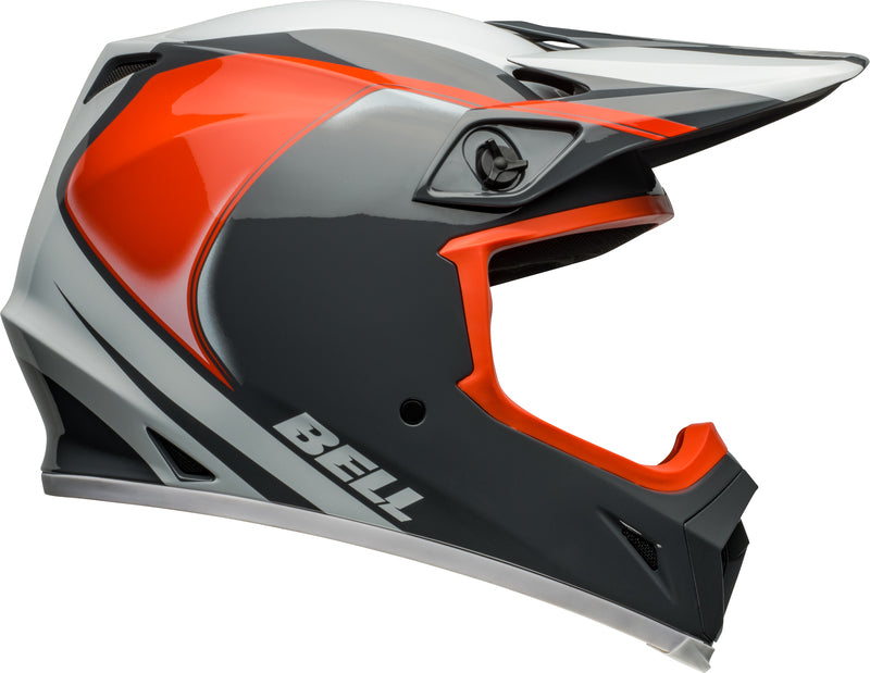 BELL MX-9 Mips Helmet - Dart Gloss Charcoal/Orange