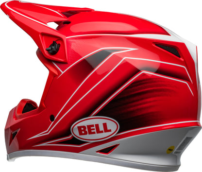 BELL MX-9 Mips Helmet - Zone Gloss Red