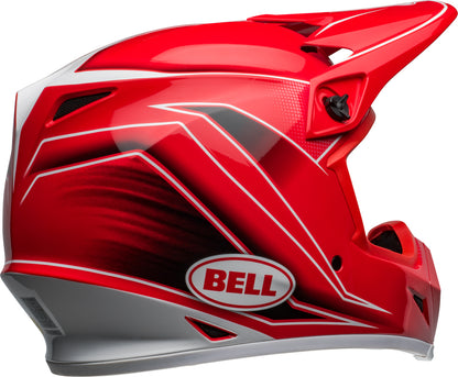 BELL MX-9 Mips Helmet - Zone Gloss Red