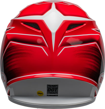 BELL MX-9 Mips Helmet - Zone Gloss Red