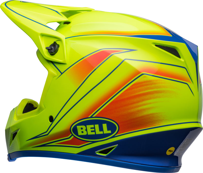 BELL MX-9 Mips Helmet - Zone Gloss Red