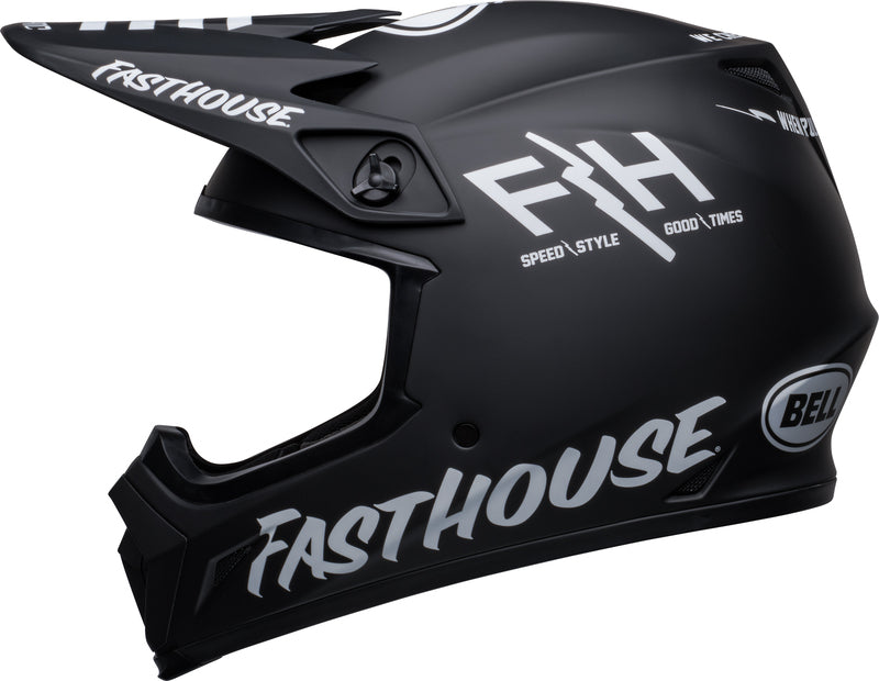 BELL MX-9 Mips Helmet - Fasthouse Prospect Matte Black/White