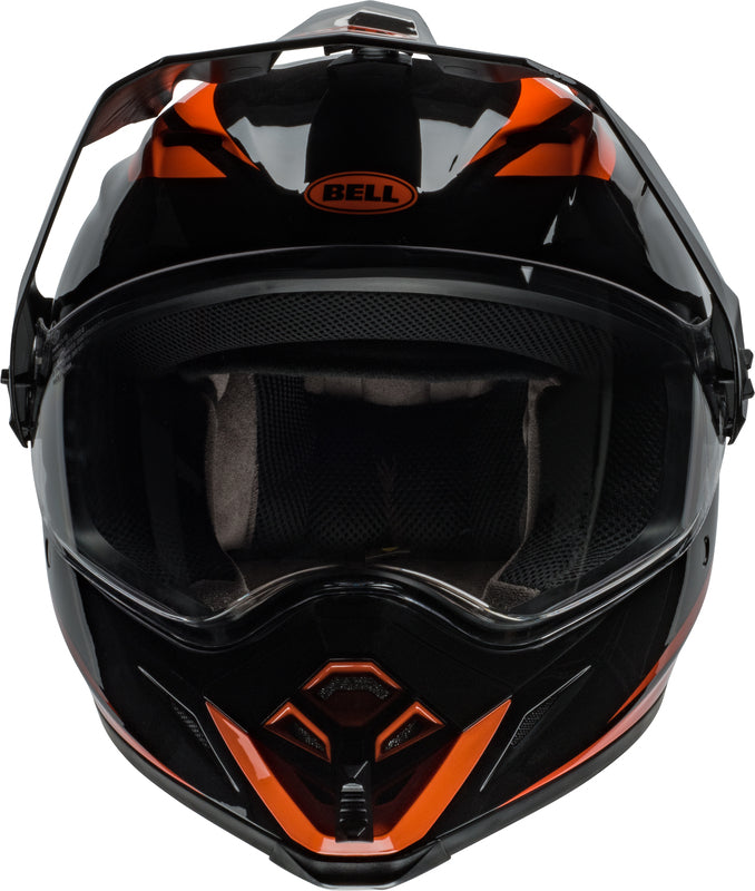 BELL MX-9 Adventure MIPS Helmet - Alpine Gloss Black/Orange