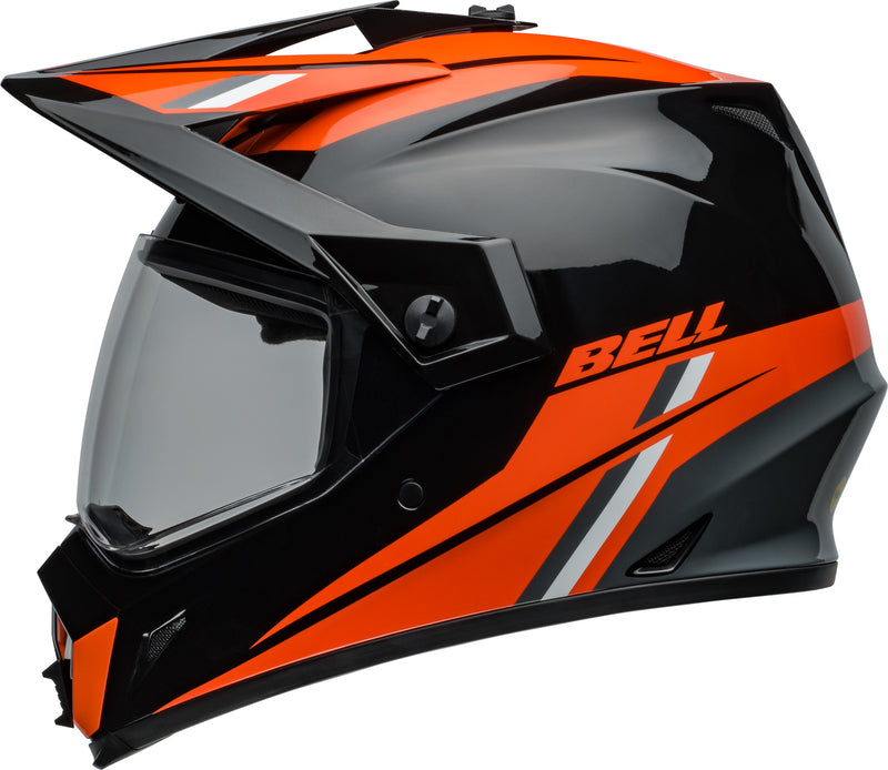 BELL MX-9 Adventure MIPS Helmet - Alpine Gloss Black/Orange