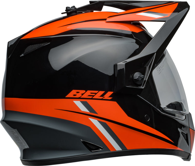 BELL MX-9 Adventure MIPS Helmet - Alpine Gloss Black/Orange