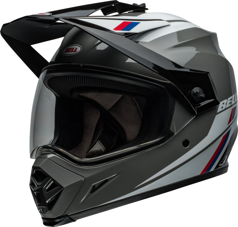 BELL MX-9 Adventure MIPS Helmet - Alpine Gloss Black/Orange