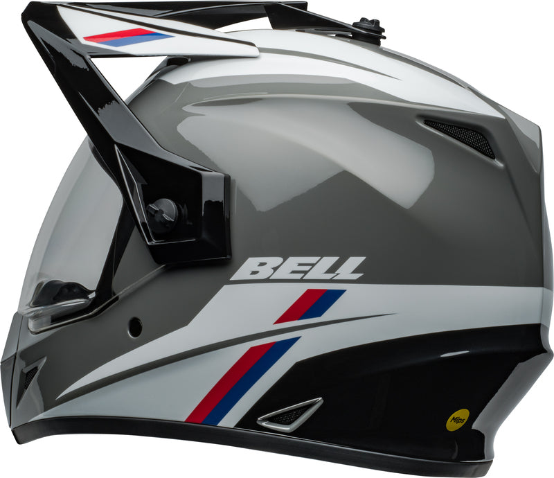 BELL MX-9 Adventure MIPS Helmet - Alpine Gloss Black/Orange