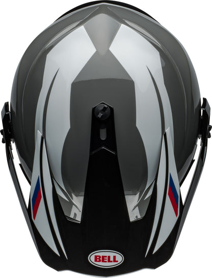 BELL MX-9 Adventure MIPS Helmet - Alpine Gloss Black/Orange