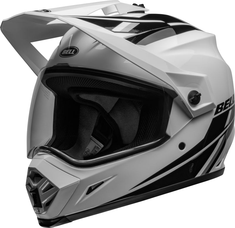 BELL MX-9 Adventure MIPS Helmet - Alpine Gloss Black/Orange