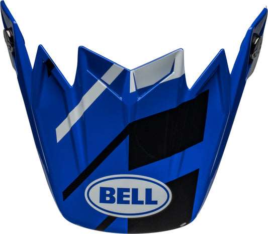 BELL Moto-9S Flex Peak - Banshee Gloss Blue/White