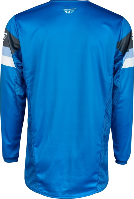 FLY RACING Kinetic Prix Jersey - Bright Blue/Charcoal/White