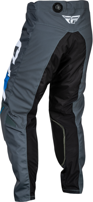 FLY RACING Kinetic Prix Broek - Bright Blue/Charcoal/Wit