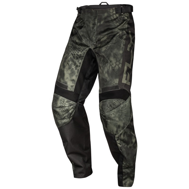 FLY RACING F-16 Kryptec Broek - Moss Grijs/Zwart