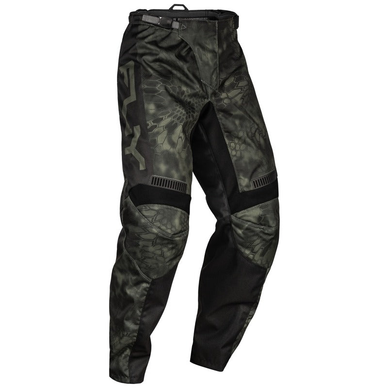 FLY RACING F-16 Kryptec Broek - Moss Grijs/Zwart