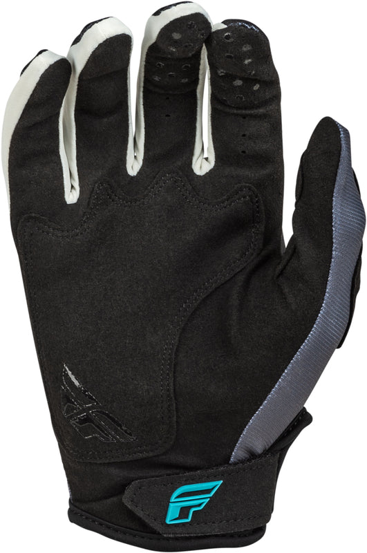 FLY RACING Kinetic Reload Gloves - Charcoal/Black/Blue Iridium