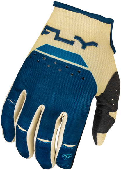 FLY RACING Kinetic Reload Gloves - Charcoal/Black/Blue Iridium