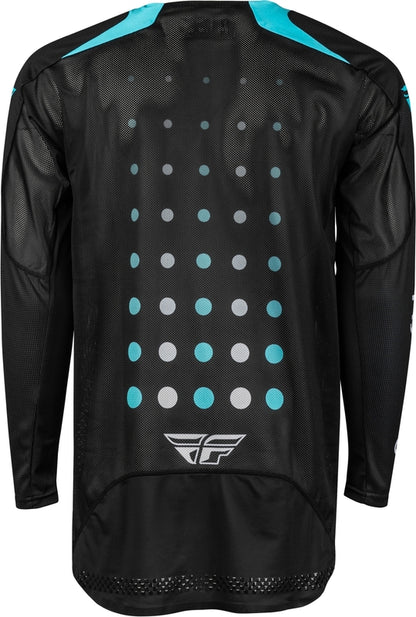 FLY RACING Evolution DST Strobe Jersey - Zwart/Electric Blue