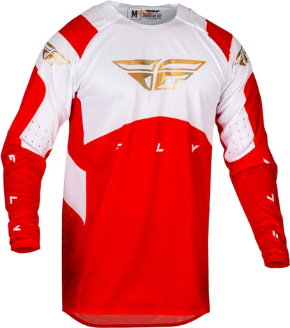 FLY RACING Evolution DST Podium Jersey - Red/White/Iridium Red