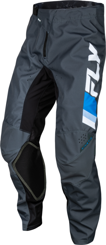 FLY RACING Kinetic Prix Youth Children's size pants - Bright Blue/Charcoal/White