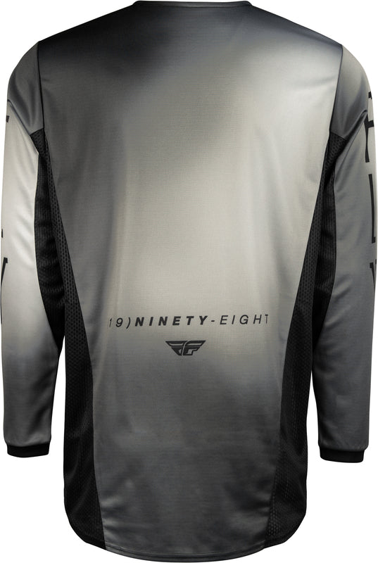 FLY RACING Kinetic Prodigy Kindermaat jersey - Zwart/Light Grey