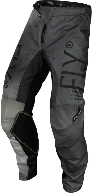 FLY RACING Kinetic Prodigy Youth Children's size pants - Black/Light Grey