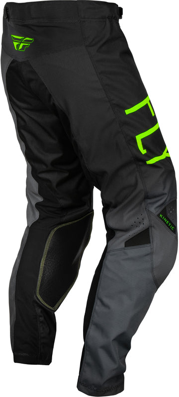 FLY RACING Kinetic Prodigy Youth Children's size pants - Black/Light Grey