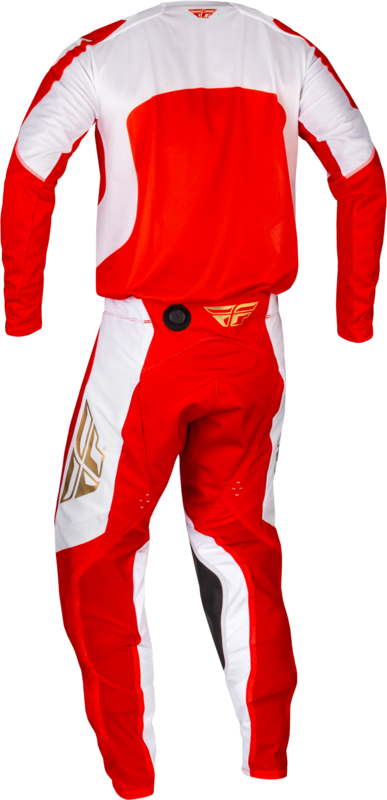 FLY RACING Evolution DST Podium Pants - Red/White/Iridium Red