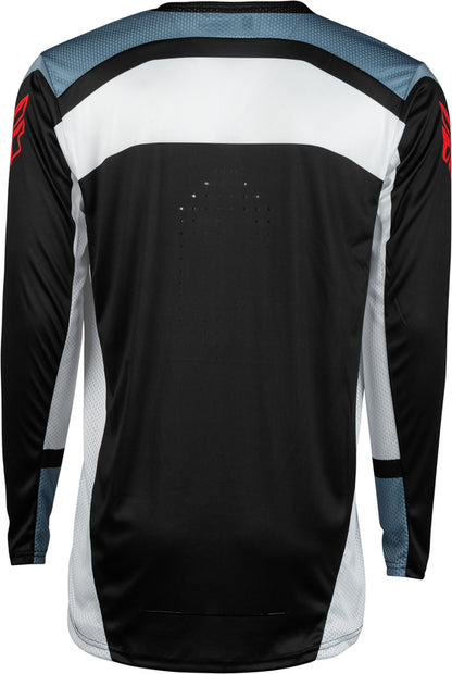 FLY RACING Lite Jersey - Black/White/Denim Grey