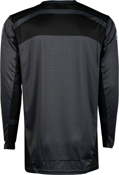 FLY RACING Lite Jersey - Black/White/Denim Grey